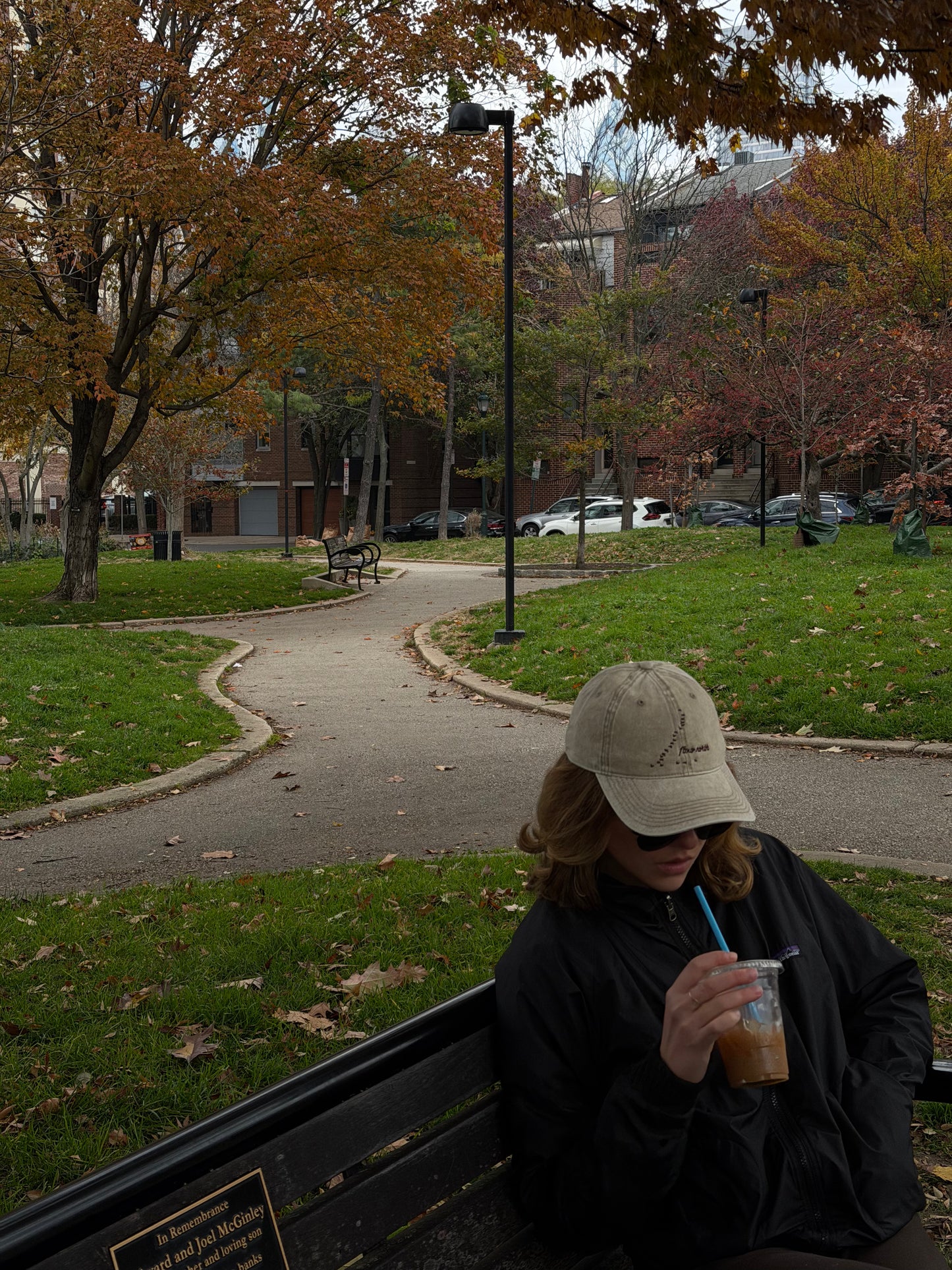Snow Washed Slope-Style Cap