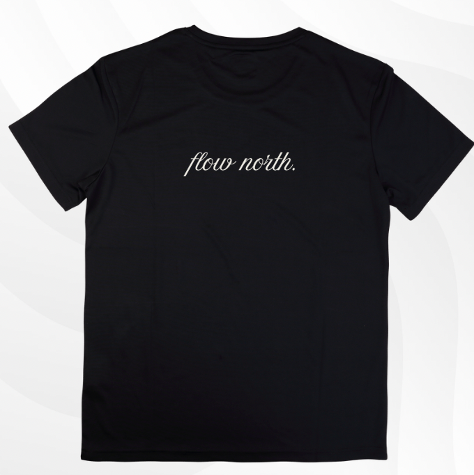 "Flow North" Tee